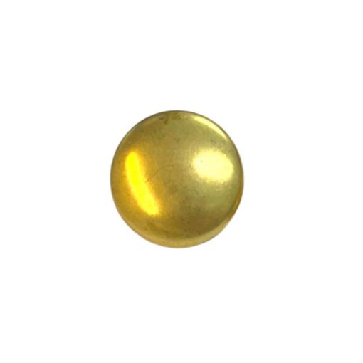 Picture of The Queen's Royal Hussars Tunic Button - Brass - Half Ball - Small - 24L