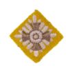 Picture of The Royal Lancers Yellow Star - Brown/Cream - Pairs