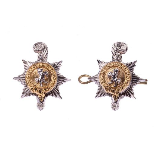 Picture of The PWRR No1 & Mess Dress Collar Badges - Anodised - Pair