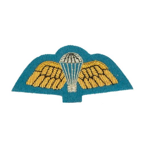 Picture of Mess Dress - Qualification Badge - Para Wing - Gold on Blue