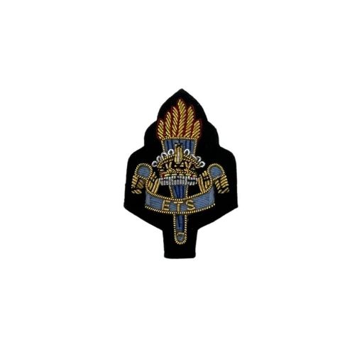 Picture of Beret Badge - ETS - Nvy B/G - Tudor Crown