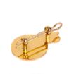 Picture of ACF No1 Dress - Collar Badges - Gilt Plate - Shank & Pin Fitting - Tudor Crown - Pair