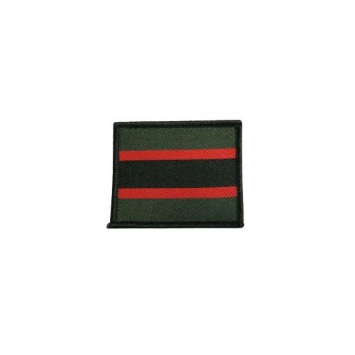Picture of The Rifles TRF - Green/Black/Red Stripes - Velcro backed - Pack of 5