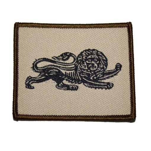 Picture of TRF - Duke of Lancaster's Regiment - Black Lion on Beige - Pack of 5