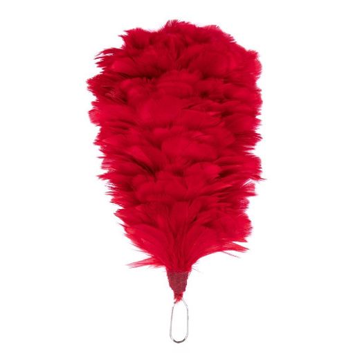 Picture of Feather Hackle - Red - 3 Scots
