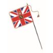 Picture of 42" x 36" ACF Union Banner  (Consort) Applique 2 1/4 inch Gold coloured silk fringe 