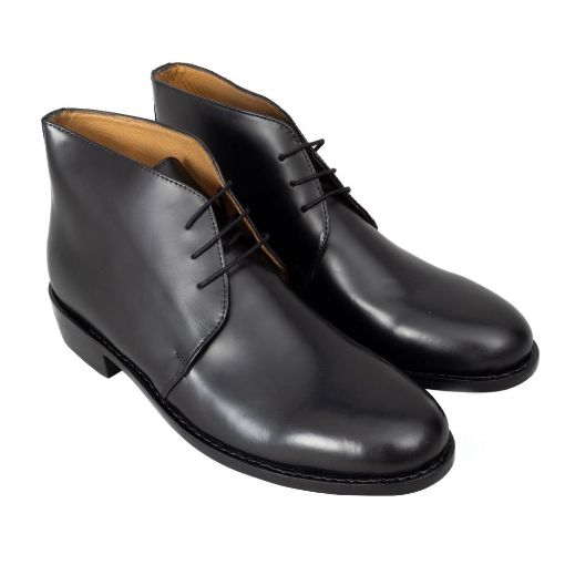 Picture of George Boot - Black Leather with box - Size 5