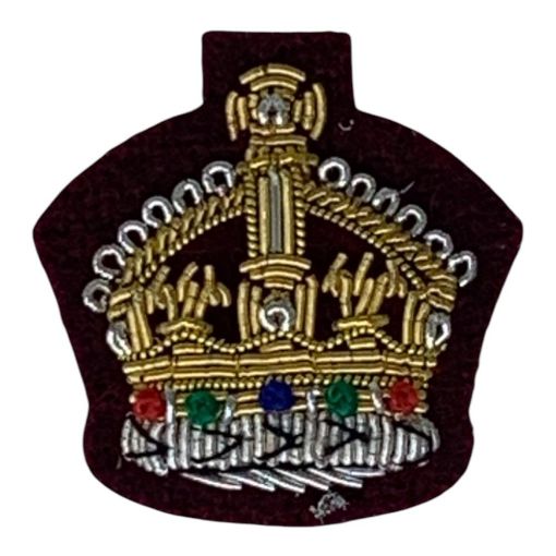 Picture of Mess Dress Crown S/Sgt - Crimson - Tudor Crown