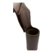 Picture of 2" Colour Belt- Brown Leather- Adjustable Buckle- Brass Fittings-Left Hip