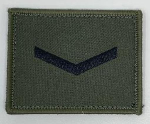 Picture of Rank Patch - Olive - Lance Corporal - Velcro