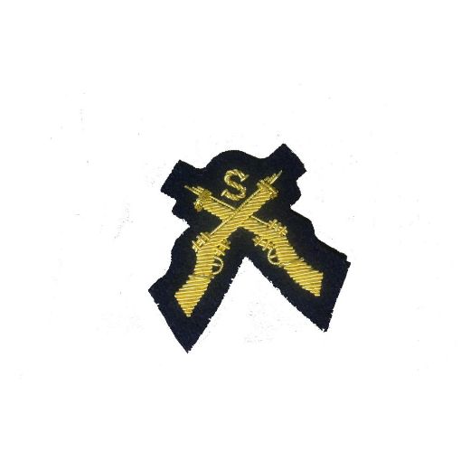 Picture of Mess Dress - Qualification Badge - Sniper (X Rifles & S) - Black